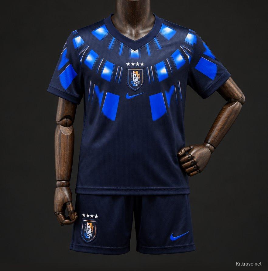 2026 Kids Uruguay Away Jersey