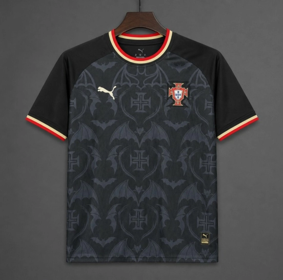 2026 Portugal Special Edition "Pantera Negra" Black  Jersey