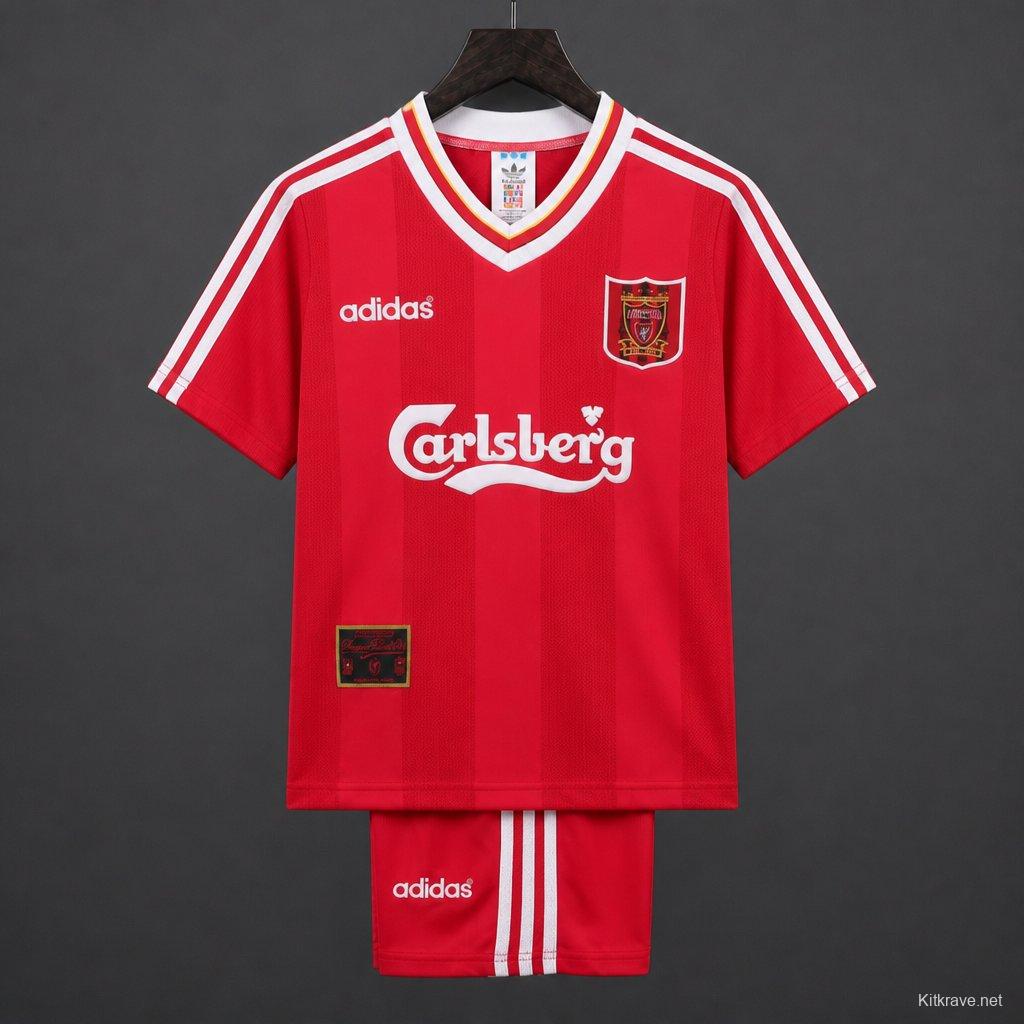 Retro Kids 95/96 Liverpool Home Jersey
