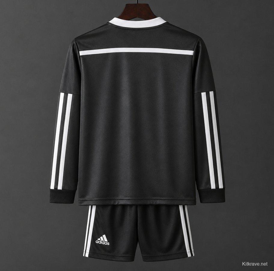 Retro Kids 14/15 Real Madrid Third Long Sleeve Jersey