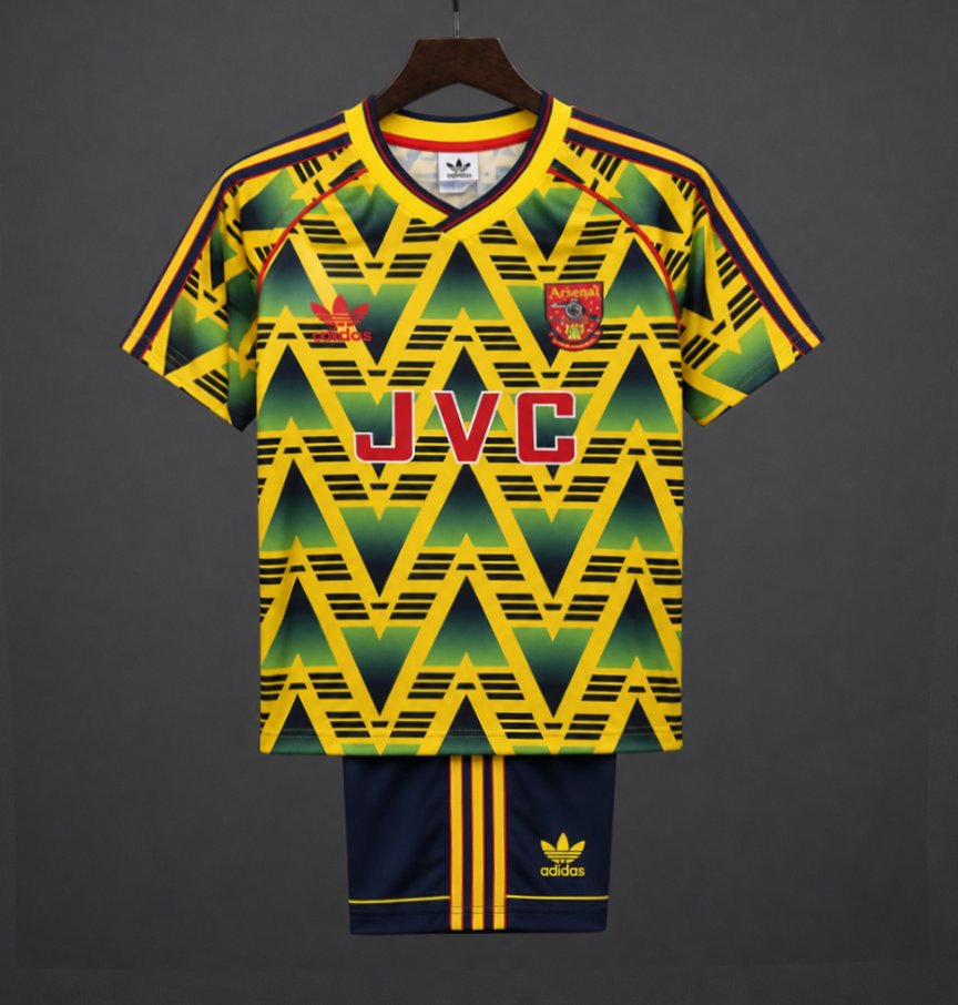 Retro Kids 91/93 Arsenal Away Jersey