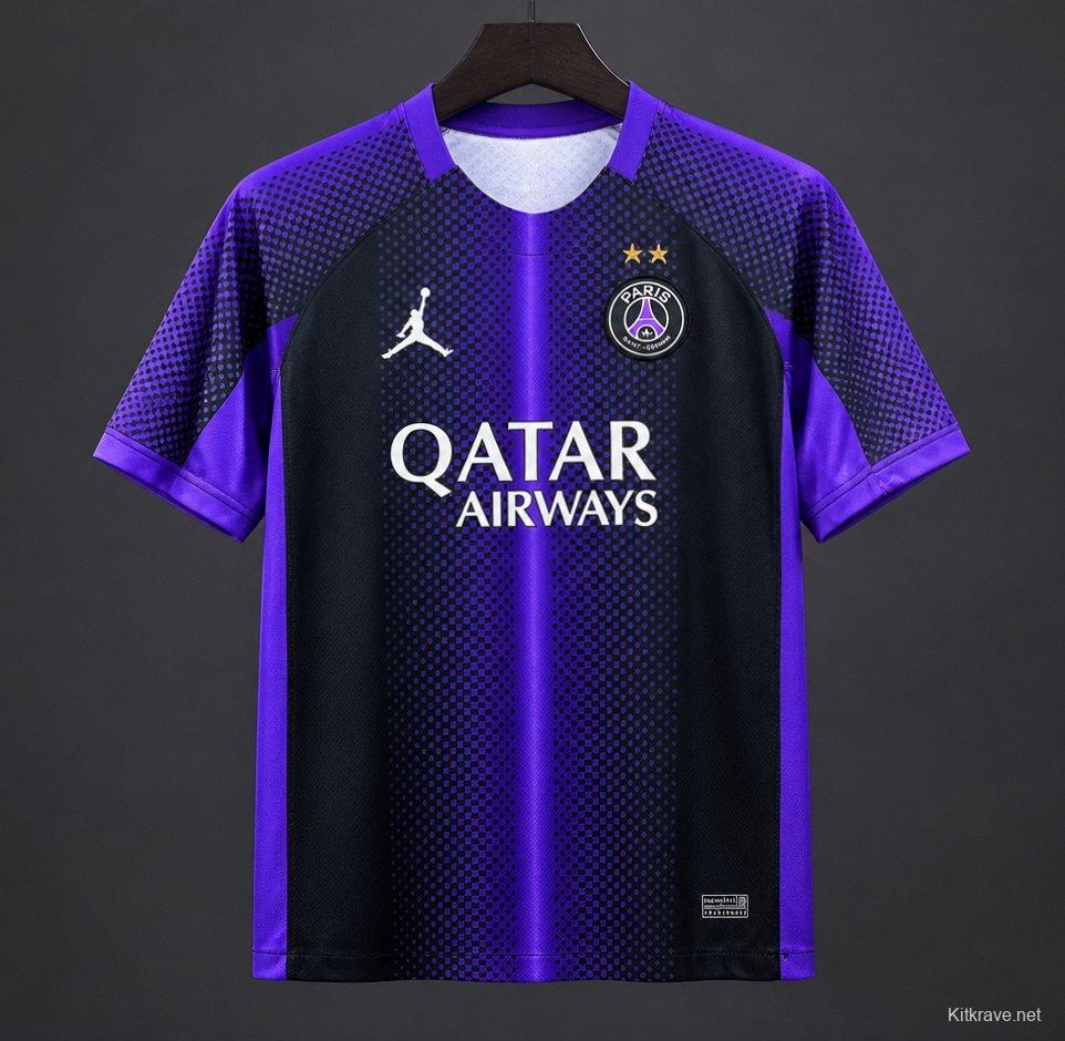 2 Stars 25/26 PSG Jedi Knight Jordan Special Jersey