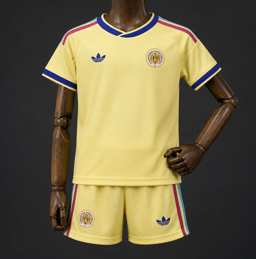 2026 Kids Curaçao World Cup Away Kit
