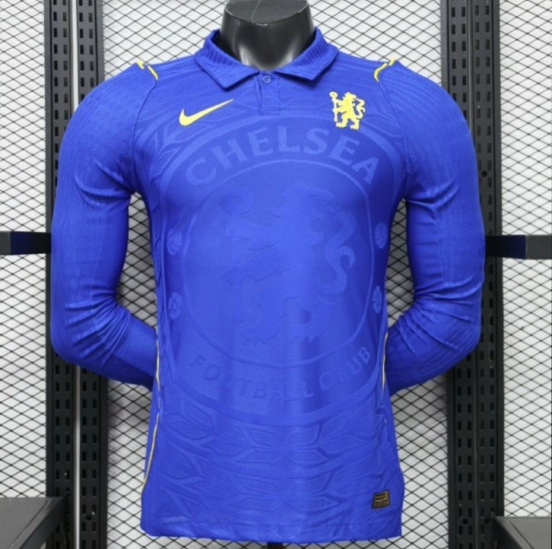 Player Version 26/27 Chelsea Home Polo Collar Long Sleeve Jersey