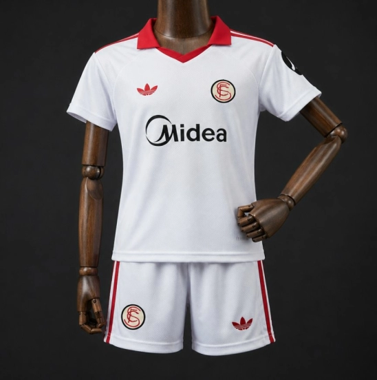 2025/26 Kids Sevilla FC Vintage Kit