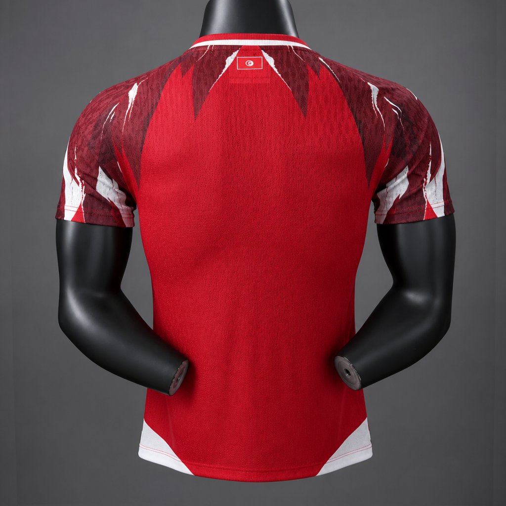 Player Version 2026 Tunisia Home Jersey