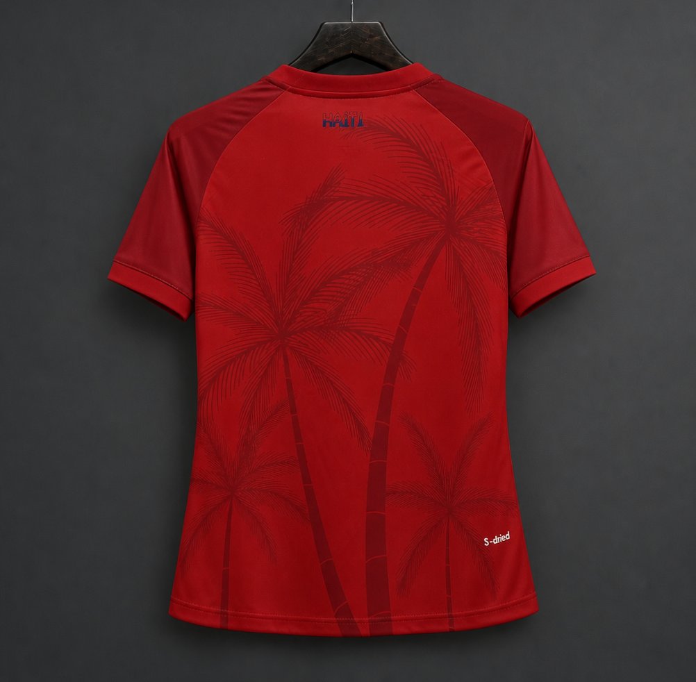 2026 Women Haiti Third Red Jersey