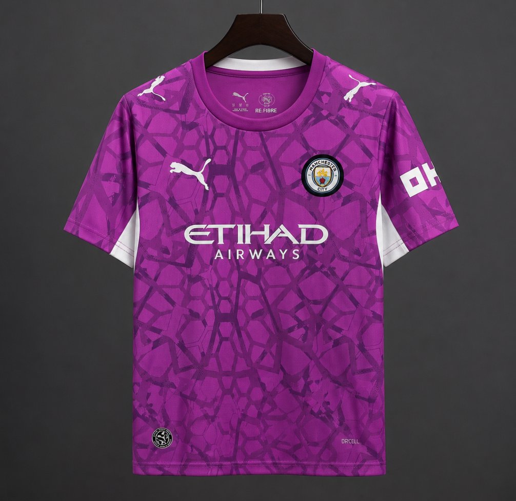26/27 Manchester City Goalkeeper Electric Orchid Jersey