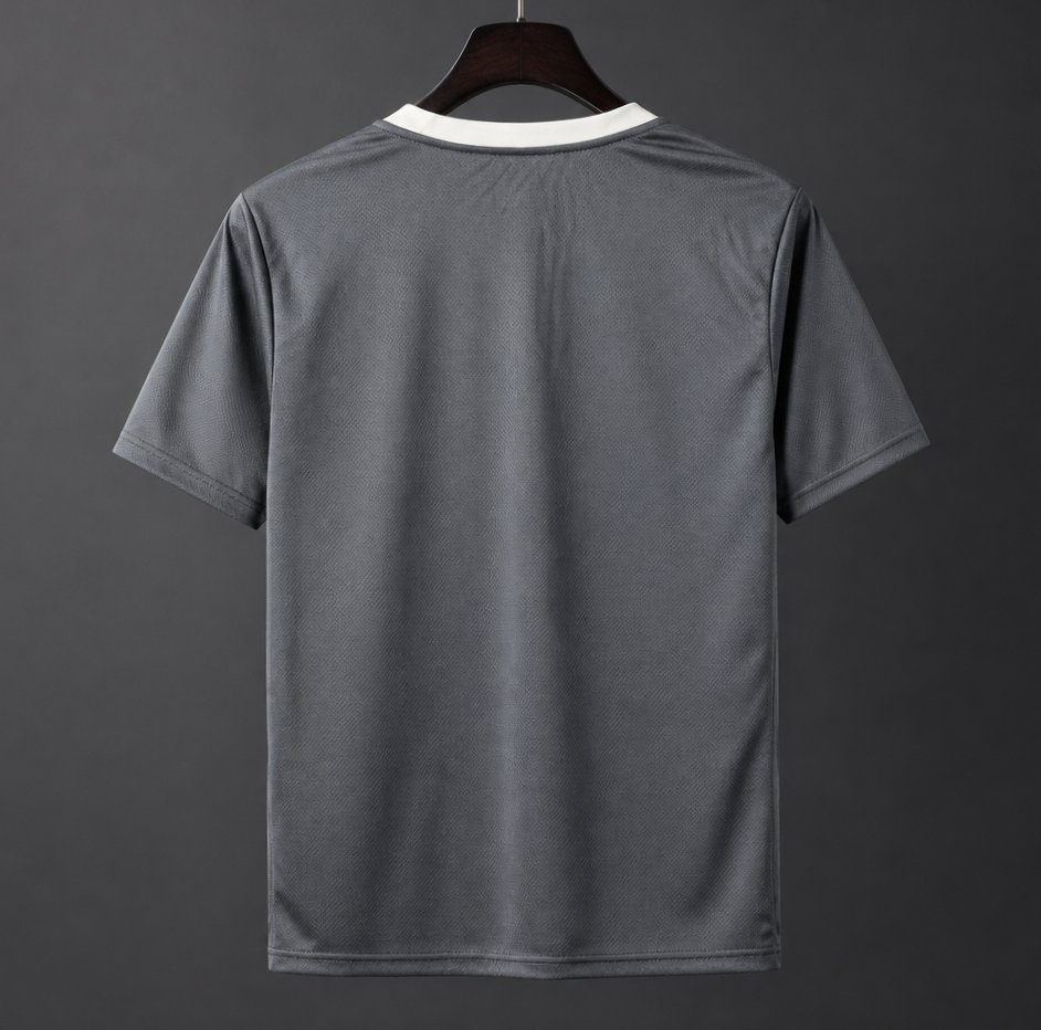 26/27 Olimpia Dark Grey with Clean Minimal Design Training Jersey