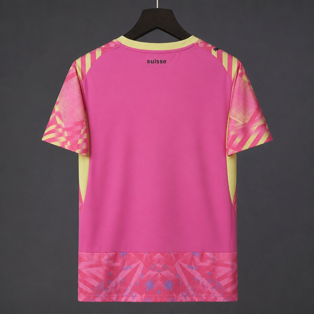 2026 Switzerland Pink Goalkeeper Jersey