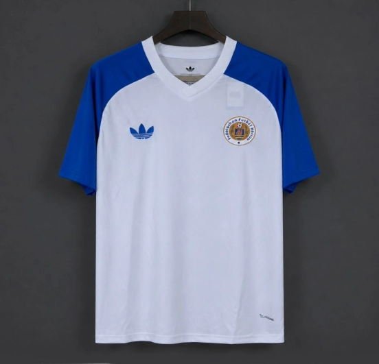 2026 Curacao White/Blue Pre-Match Jersey