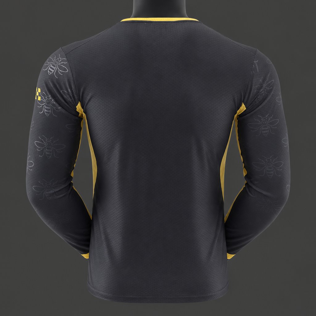 Player Version 26/27 Manchester City Away Black Long Sleeve Jersey