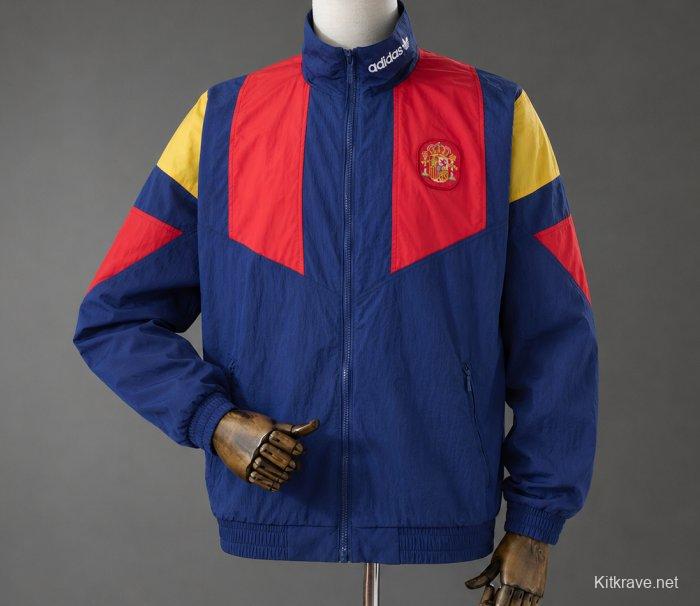 Spain FIGC EQT Track Top Windbreaker