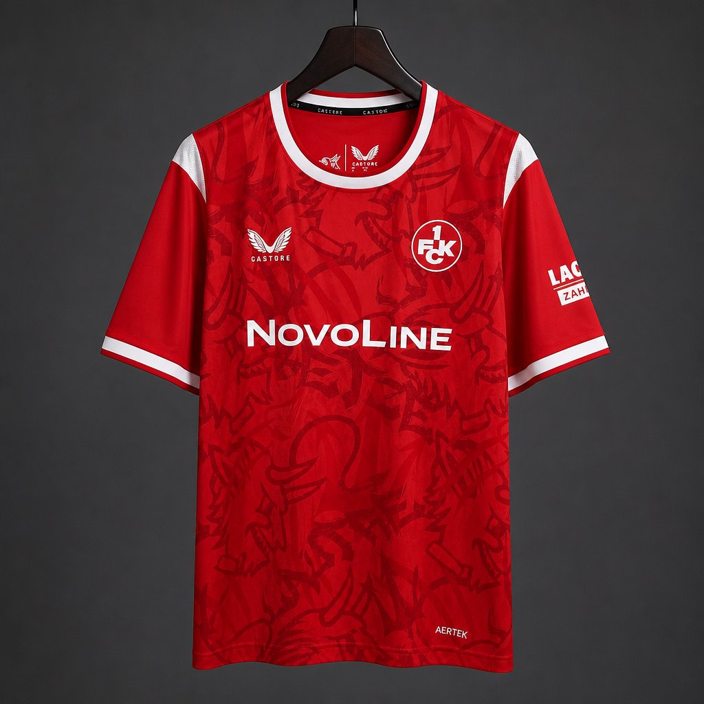 26/27 Kaiserslautern Home Red Jersey