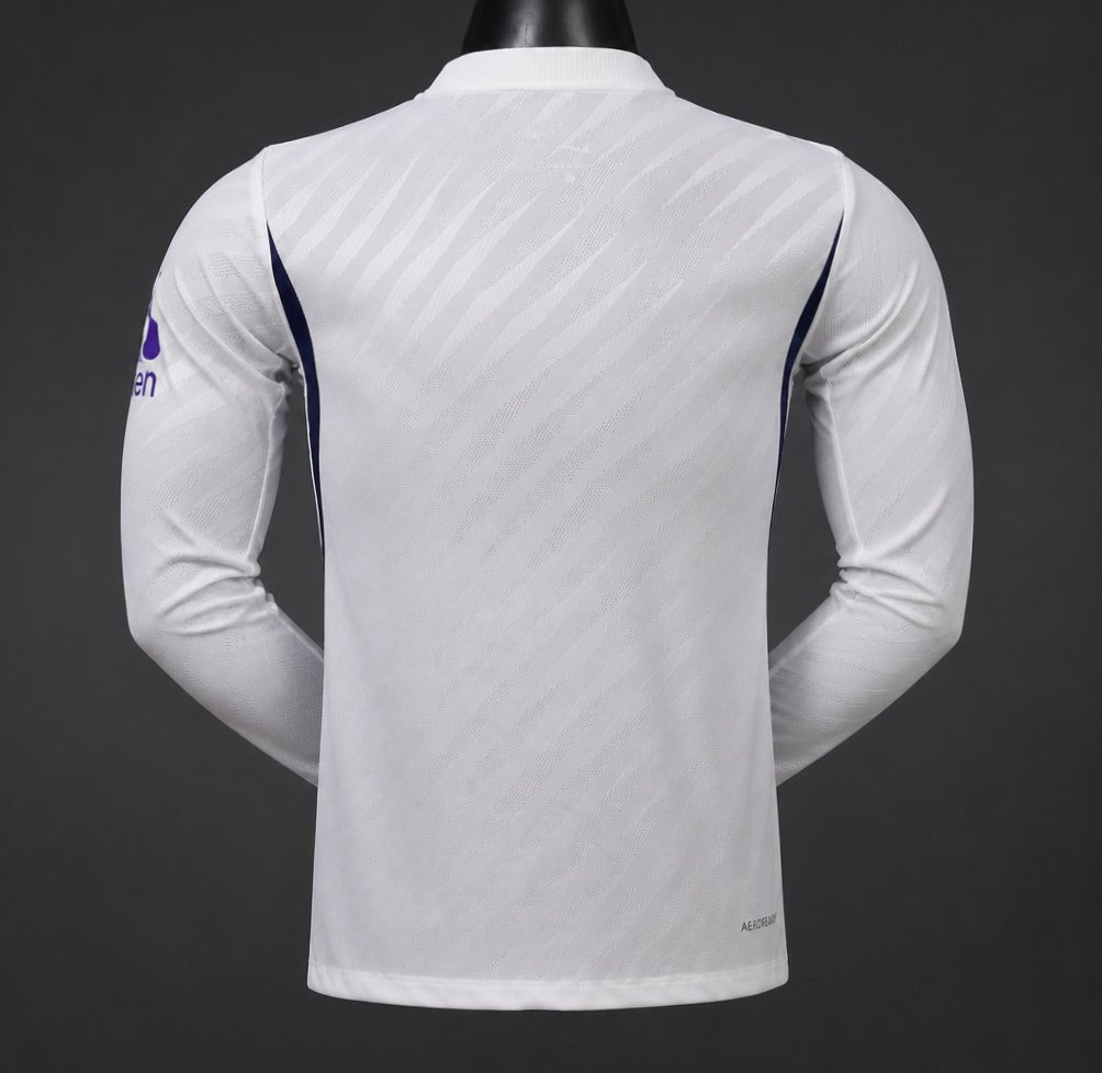 Player Version 26/27 Tottenham Hotspur Long Sleeve Home White Jersey