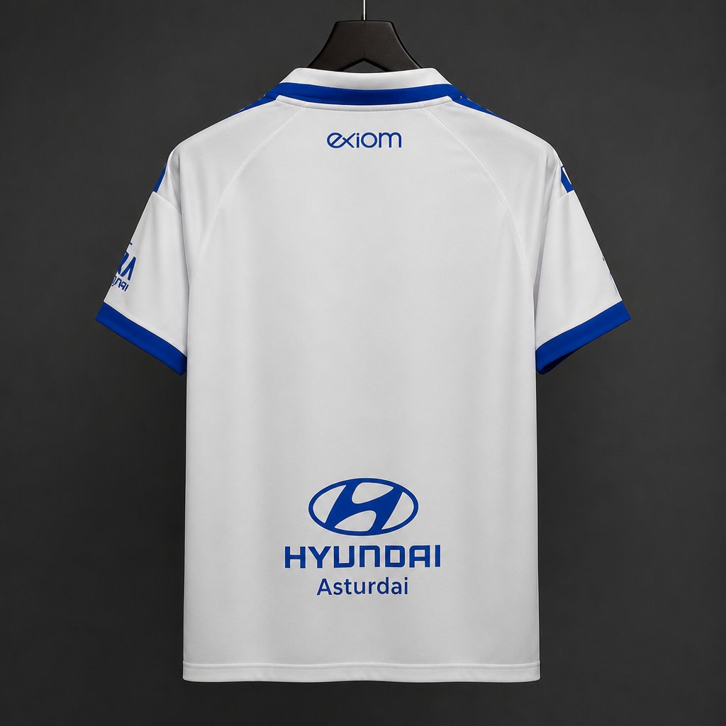 26/27 Real Oviedo Away White&Blue Jersey