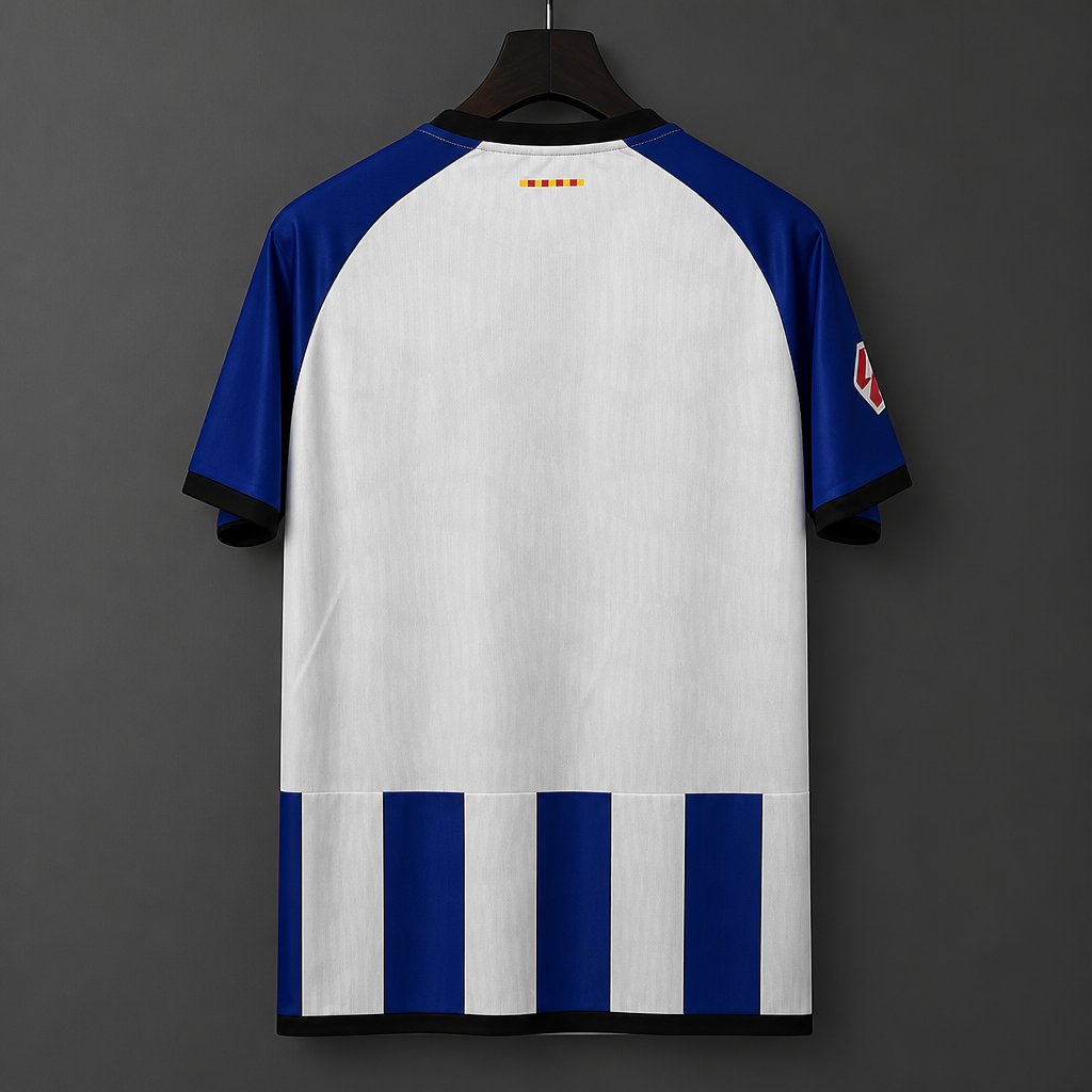 26/27 Espanyol Home Blue&White Stripe Jersey