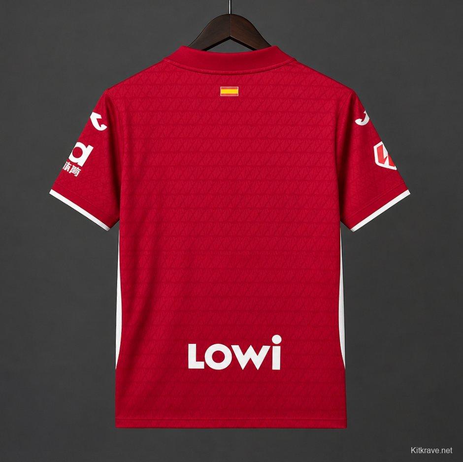 2627 Getafe CF Away Red Jersey