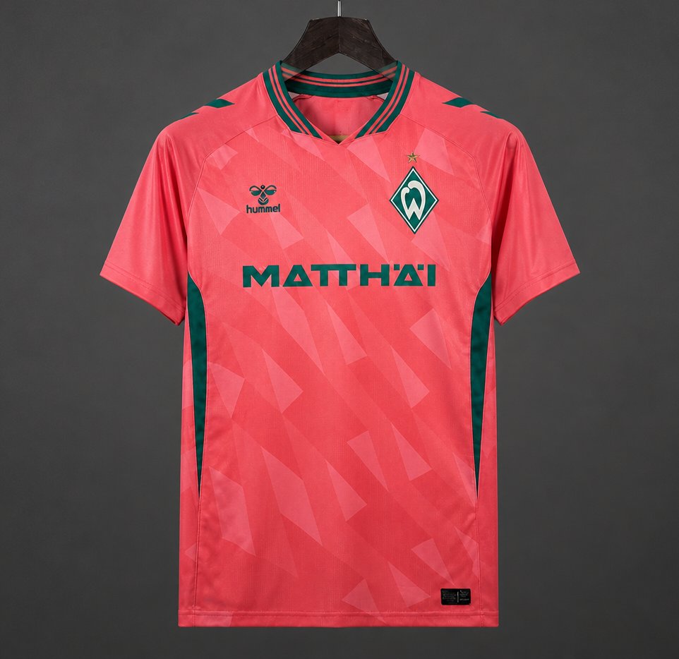 26/27 Werder Bremen Third Pink Jersey