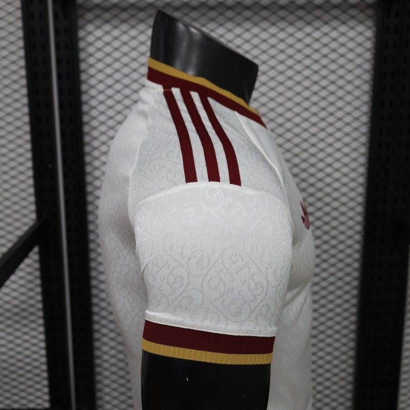 2 Star Player Version 2026 Spain Away White Jersey With Champion Patch