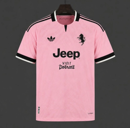 26/27 Juventus Away Pink Jersey