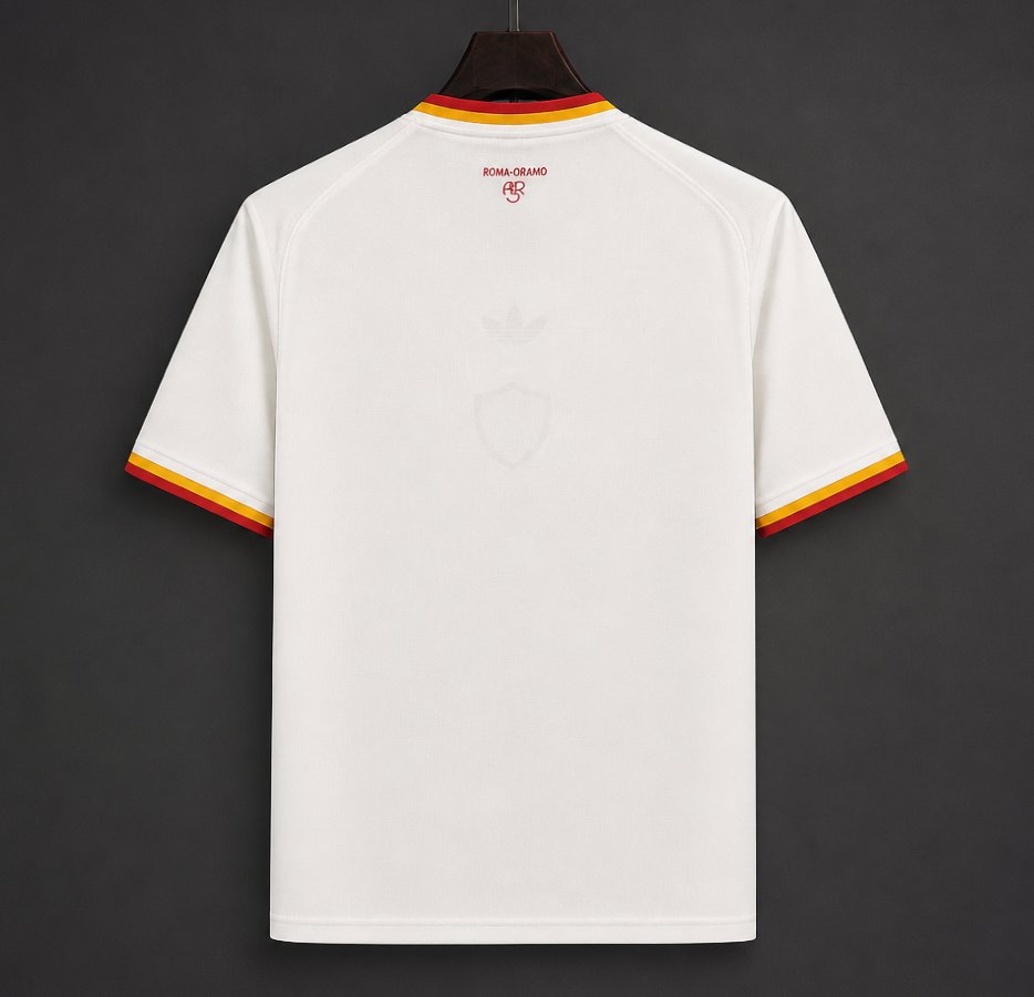 26/27 AS Roma Away White Jersey