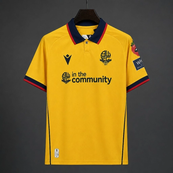 26/27 Bolton Wanderers Third Yellow Jersey