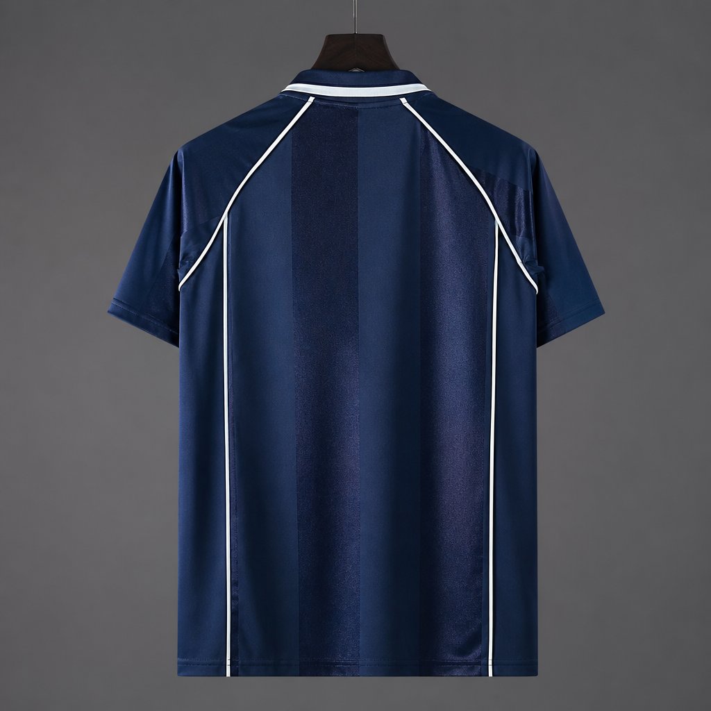 26/27  Adidas Originals Seoul Navy Blue Retro Football Jersey