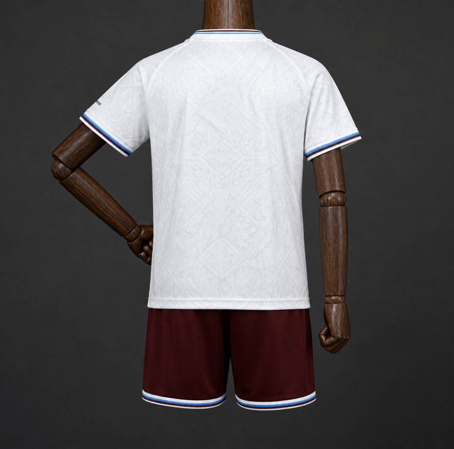 Kids 26/27 West Ham United White Away Jersey Kit