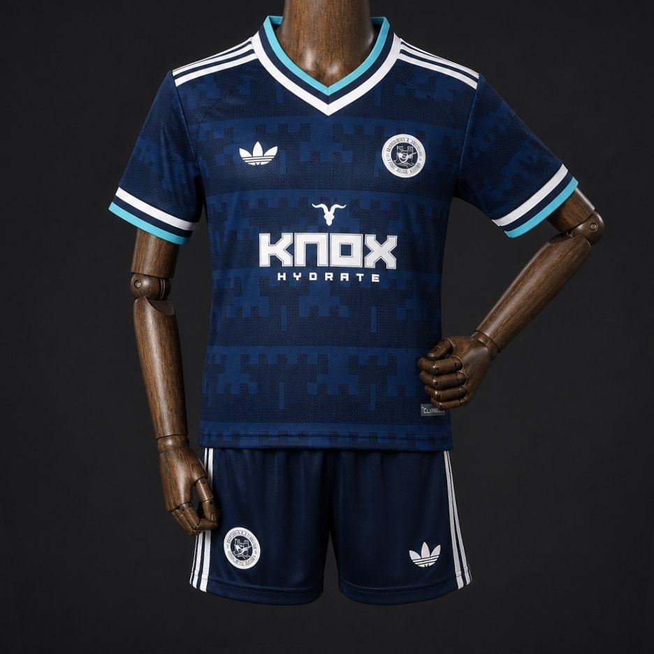 Kids 26/27 CF Montréal Navy Blue Away Jersey Kit