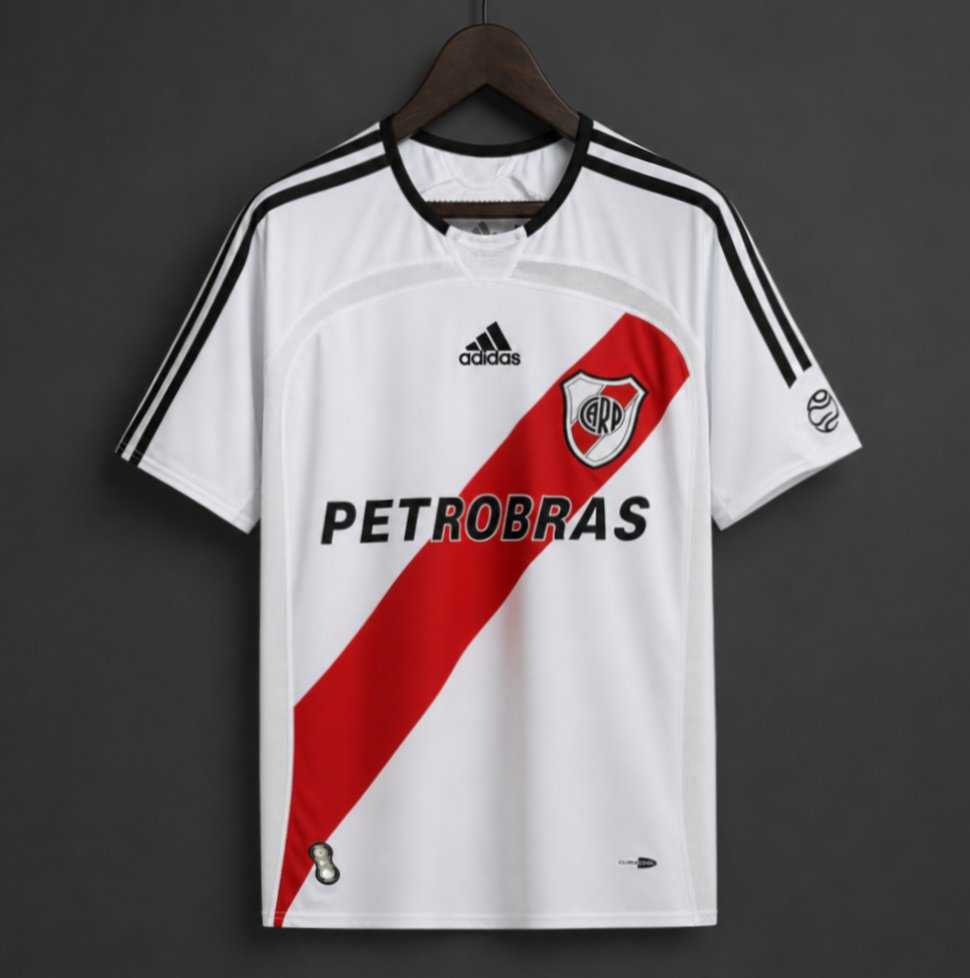 06/07 Retro River Plate Home Jersey