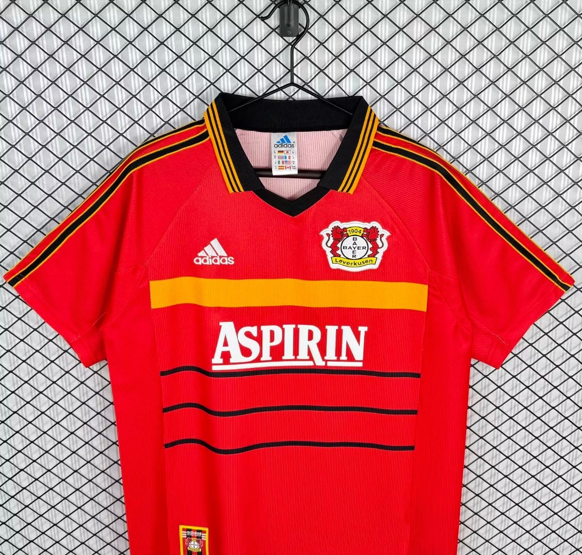 Retro 99/00 Bayer 04 Leverkusen Home Jersey
