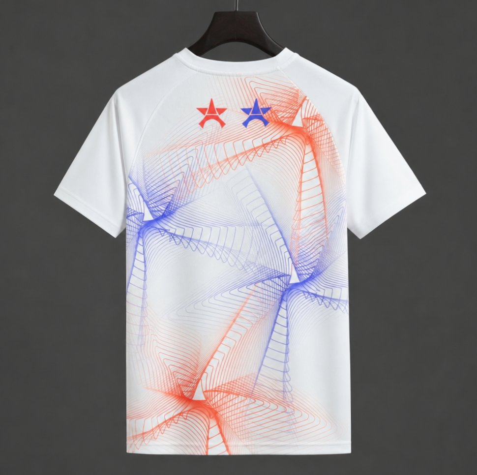 26/27 PSG/Paris Saint-Germain Pre-Match White/Red/Blue Jersey
