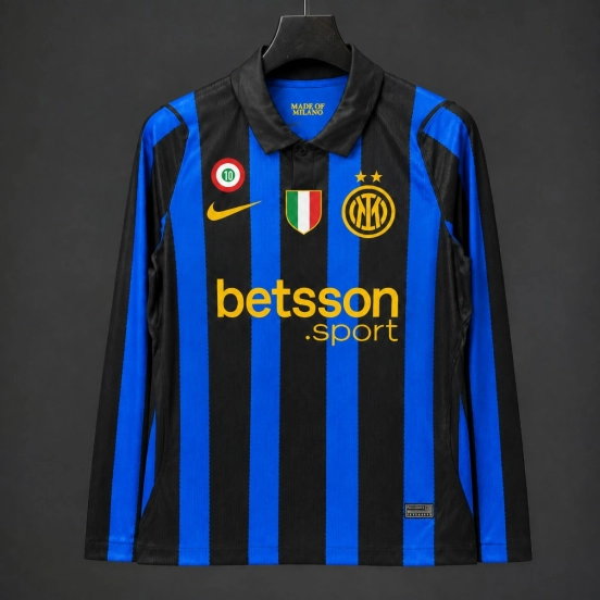 26/27 Inter Milan Home Long Sleeve  Jersey