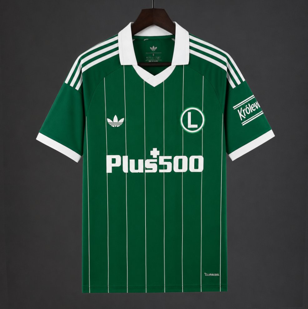 26/27 Legia Warszawa Away Green Jersey
