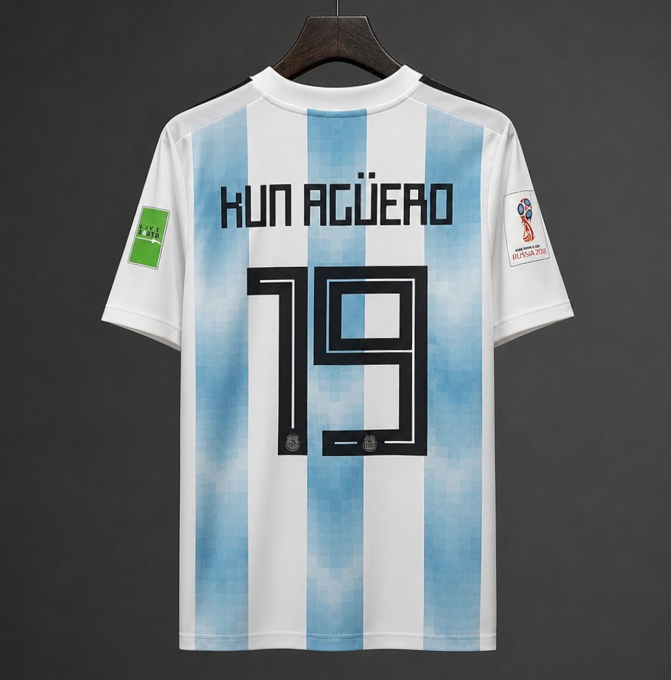 Retro 2018 Argentina Home Jersey