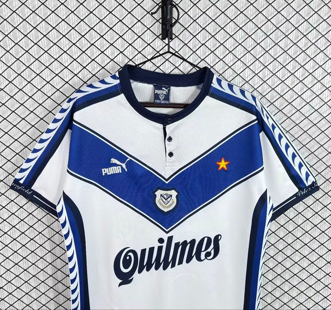 Retro  97/98 Velez Sarsfield Home White Jersey