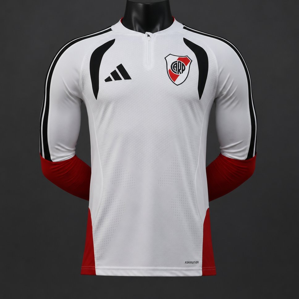 Player Version 26/27 River Plate White Long Sleeve Jersey