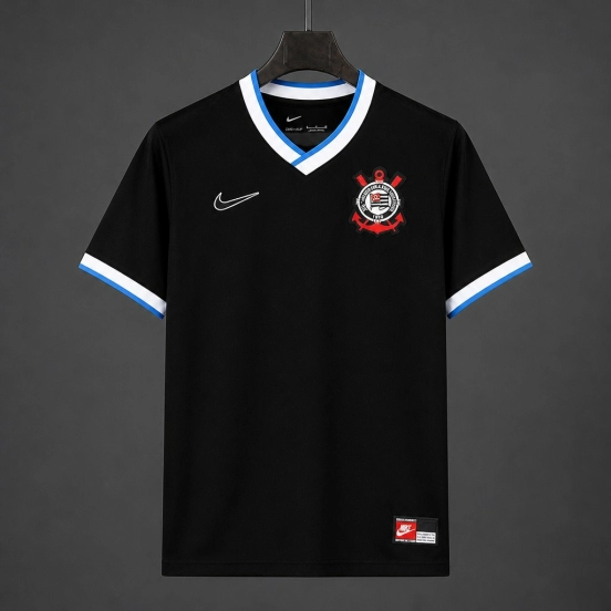26/27 Corinthians Energy Third Black Jersey