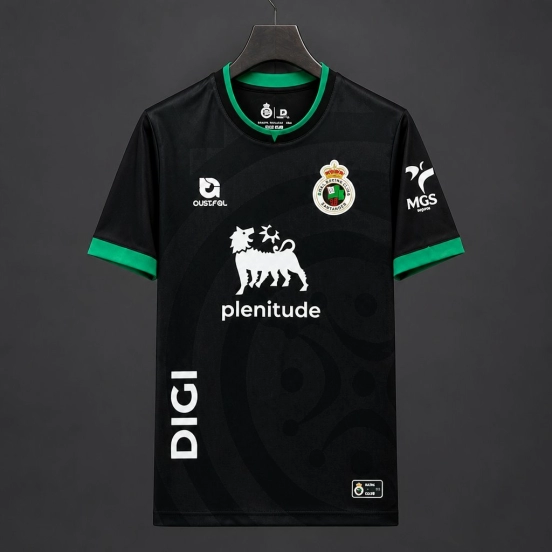 26/27 Racing de Santander Third Black Jersey