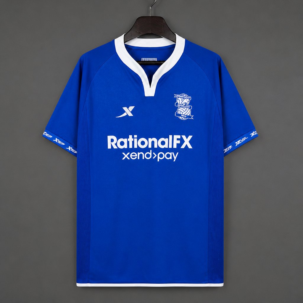 Retro 11/12 Birmingham City Home Blue Jersey